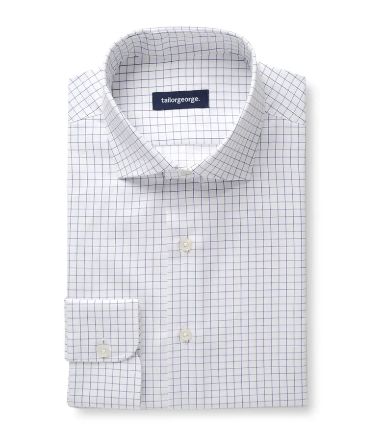 Chemise en twill facile à repasser