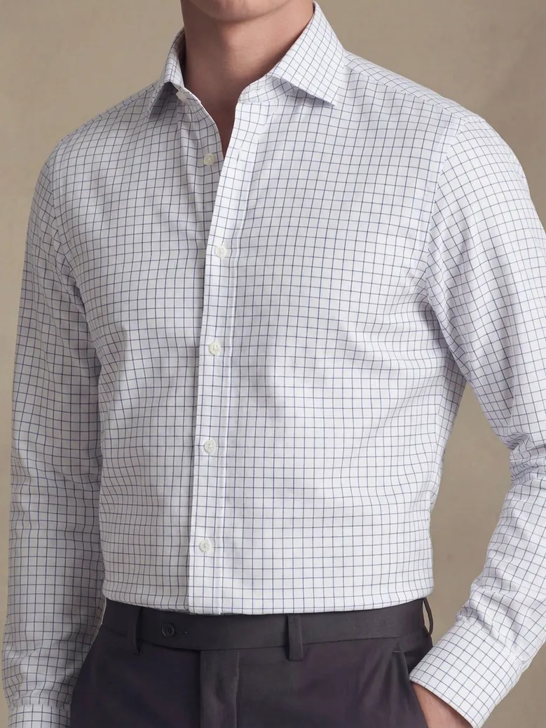 Chemise en twill facile à repasser