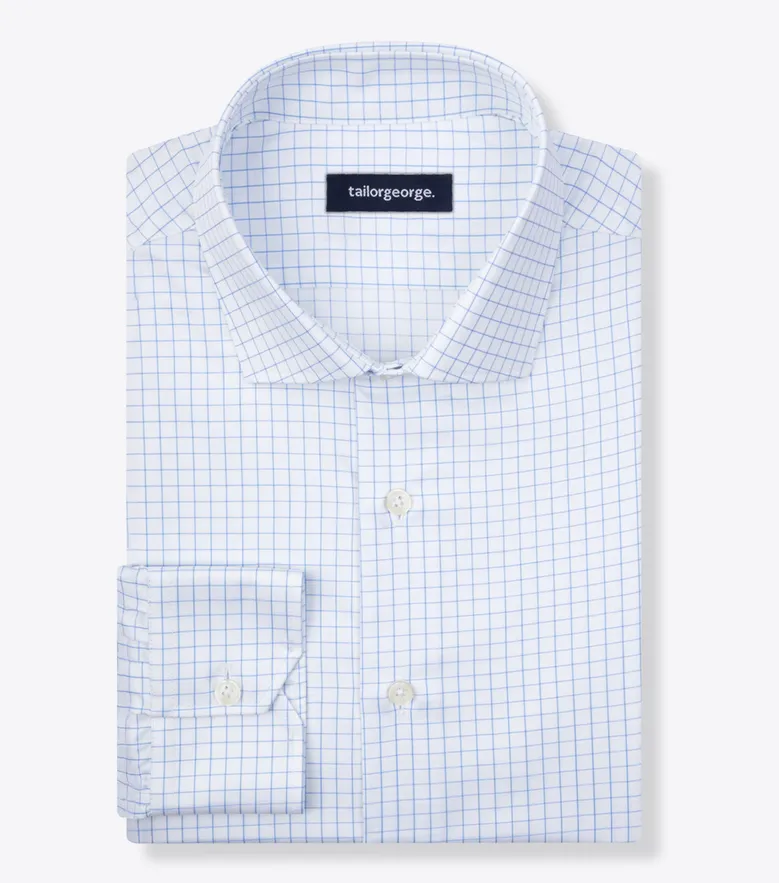 Chemise en twill facile à repasser
