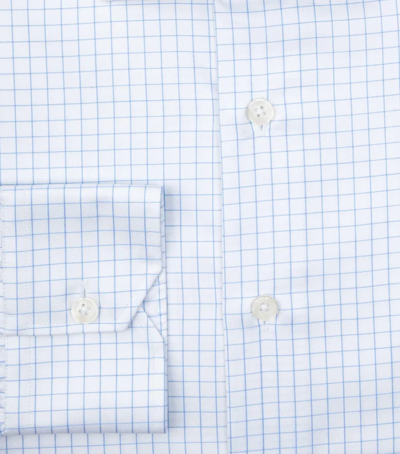 Chemise en twill facile à repasser