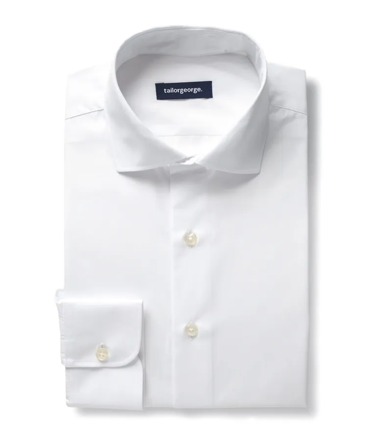 Chemise en popeline facile à repasser