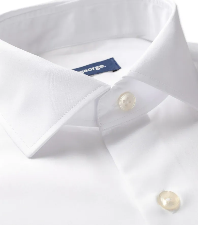 Chemise en popeline facile à repasser