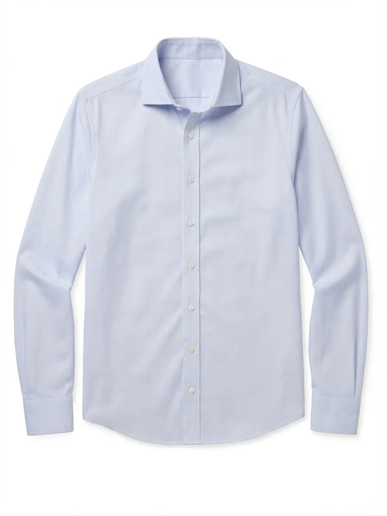 Chemise en pinpoint facile à repasser
