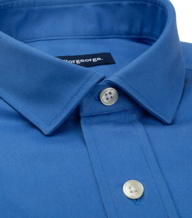 Chemise en gabardine épaisse