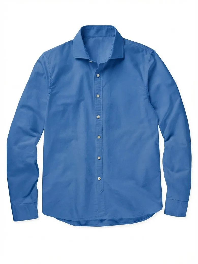 Chemise en gabardine épaisse