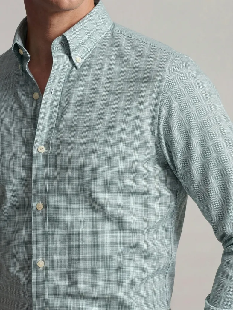 Chemise en twill facile à repasser