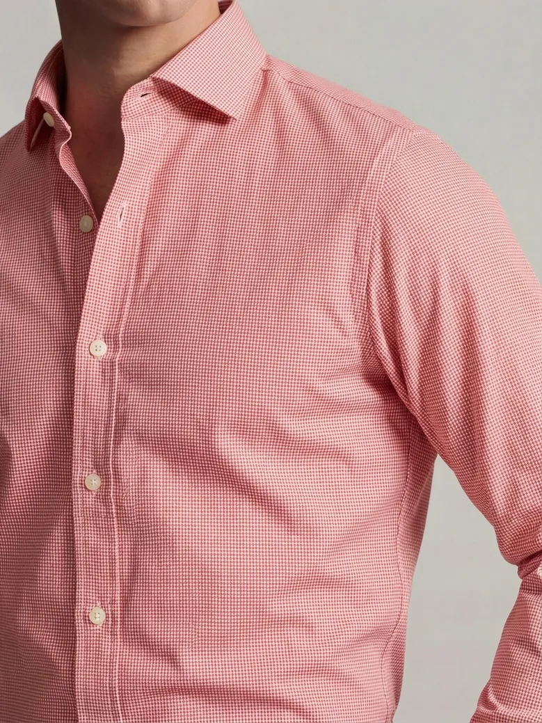 Chemise en twill facile à repasser