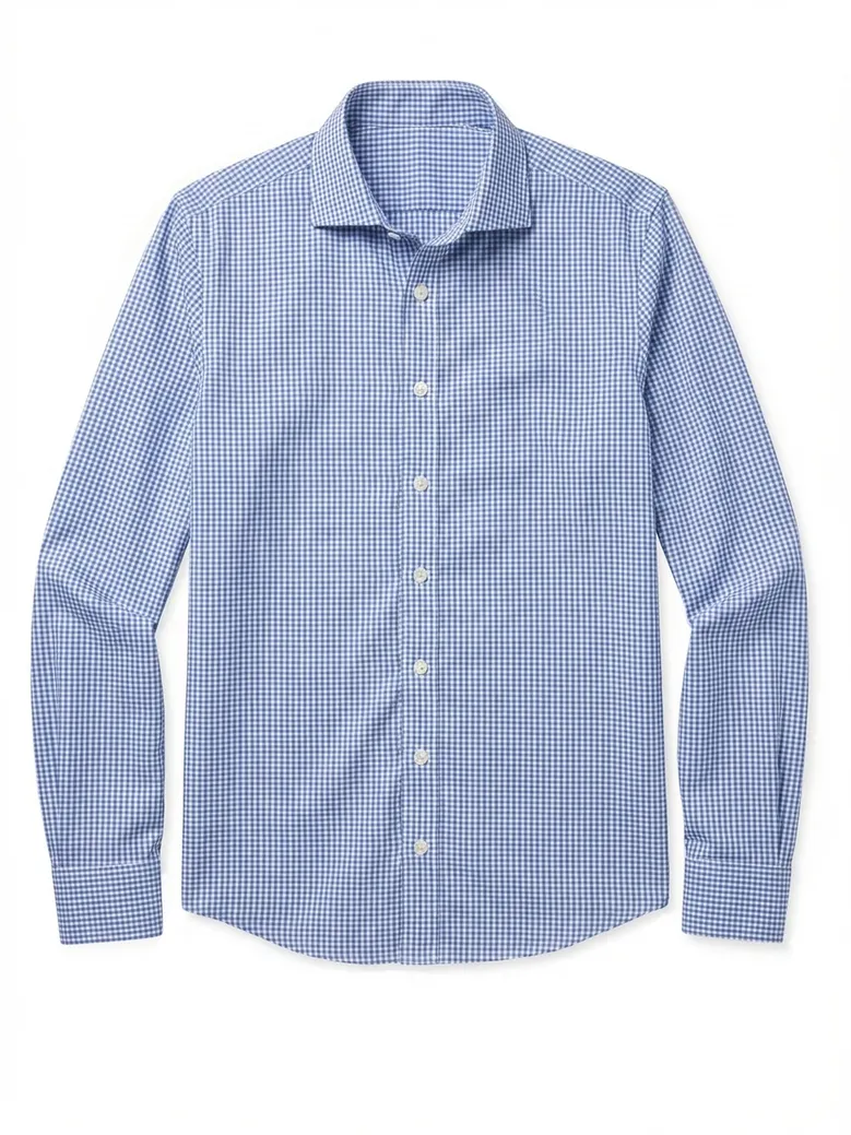 Chemise en twill facile à repasser