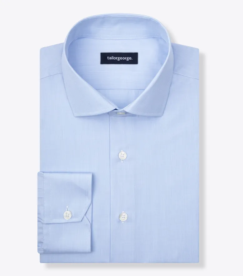 Chemise en popeline facile à repasser
