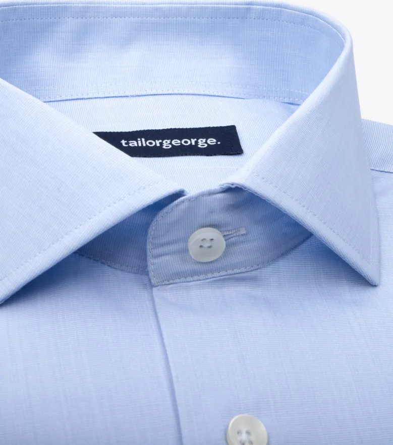 Chemise en popeline facile à repasser