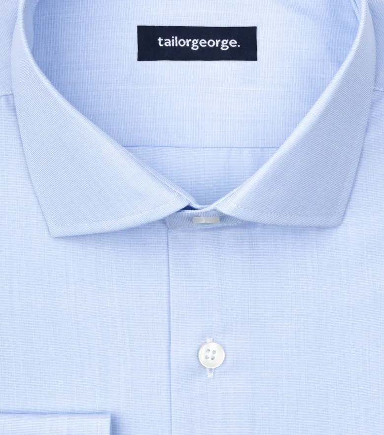 Chemise en popeline facile à repasser