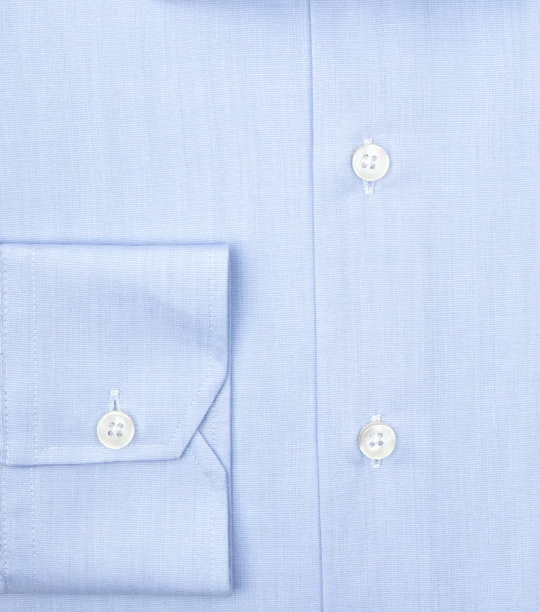 Chemise en popeline facile à repasser