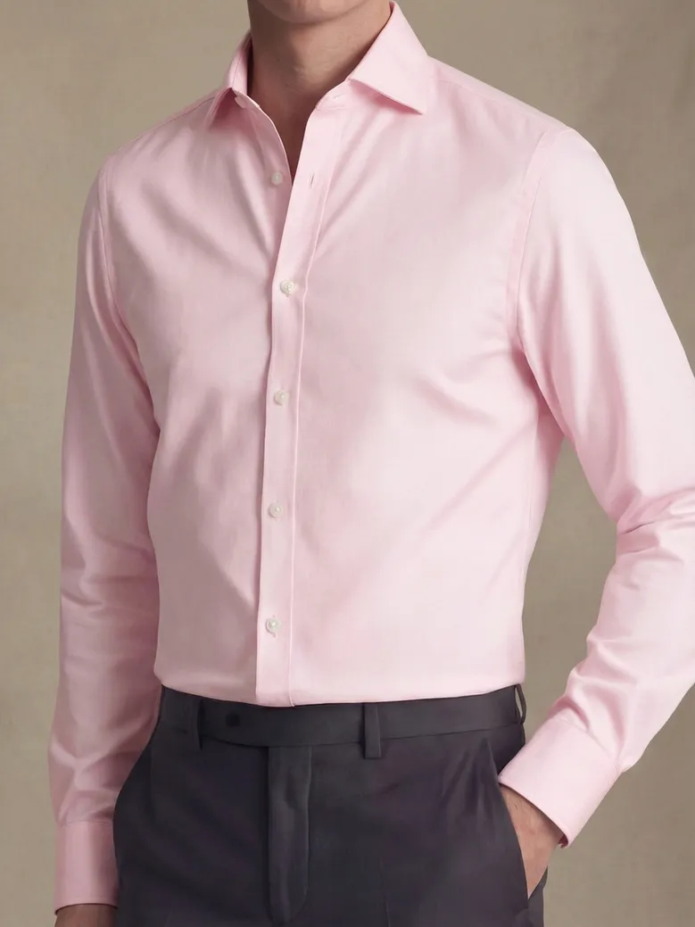 Chemise en popeline facile à repasser