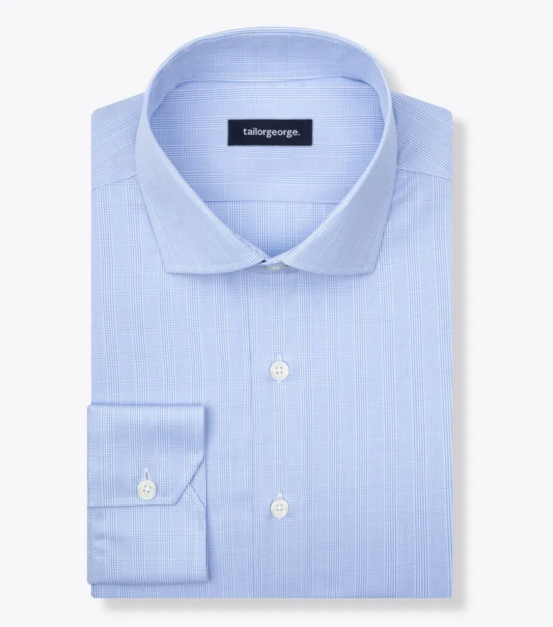 Chemise en popeline facile à repasser