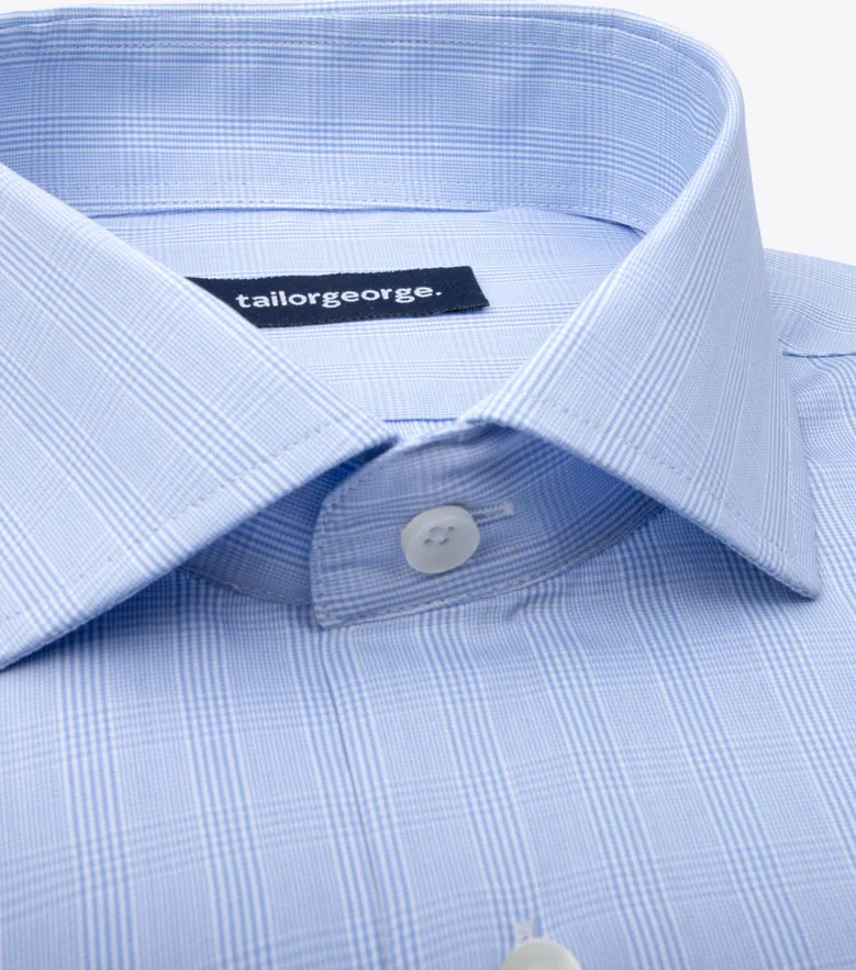 Chemise en popeline facile à repasser