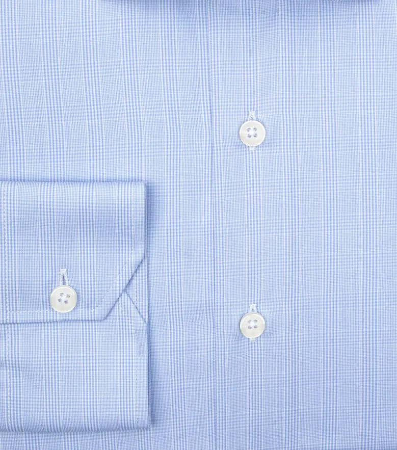 Chemise en popeline facile à repasser