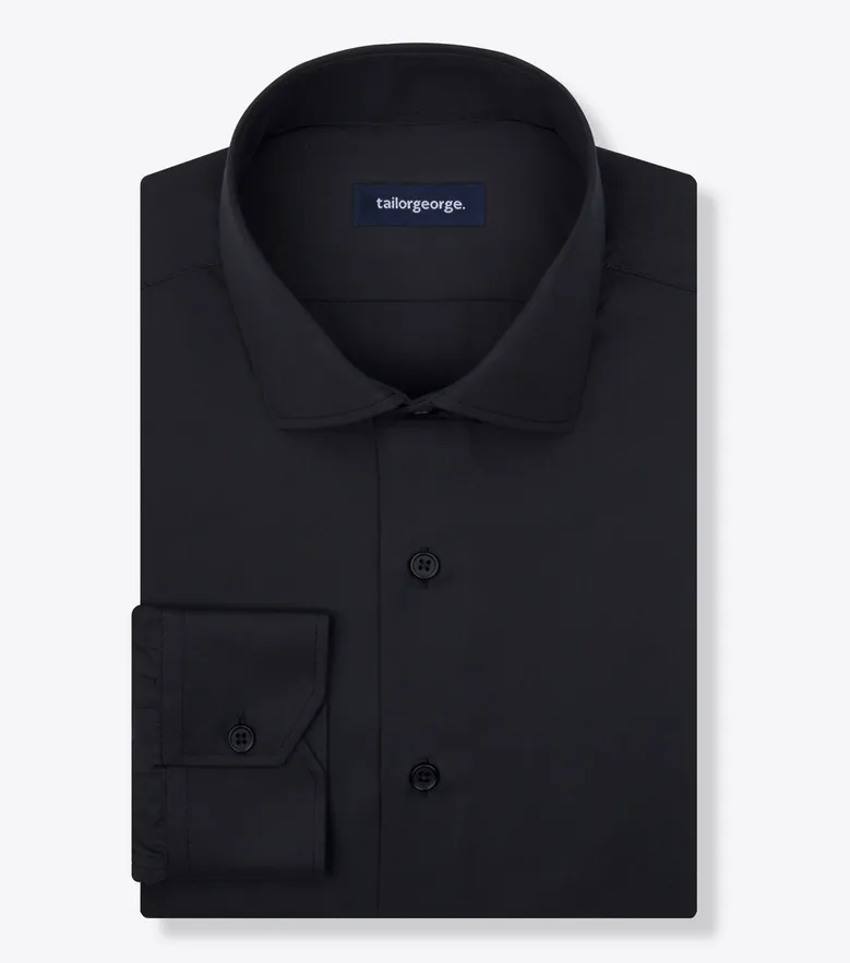 Chemise en popeline facile à repasser