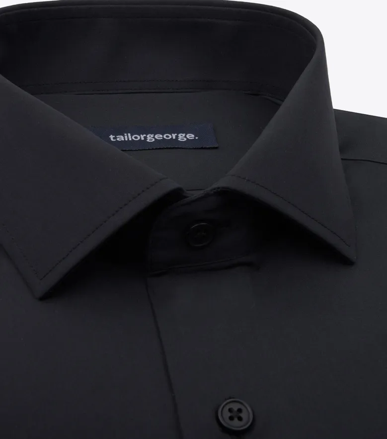 Chemise en popeline facile à repasser