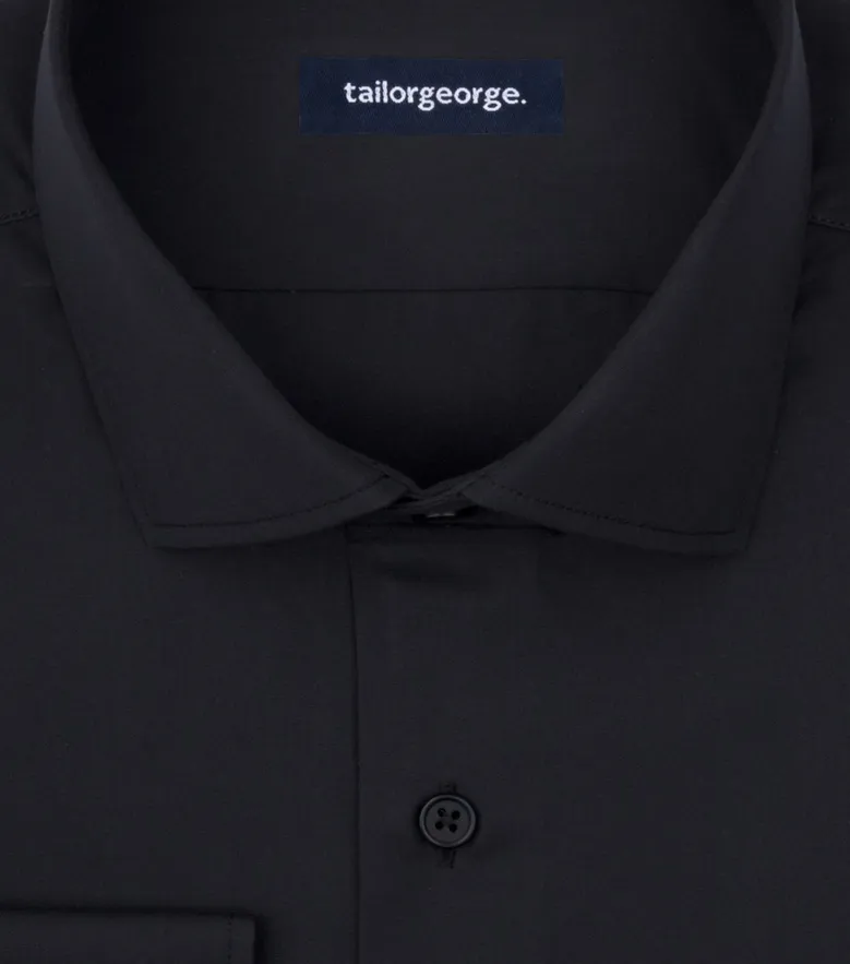 Chemise en popeline facile à repasser