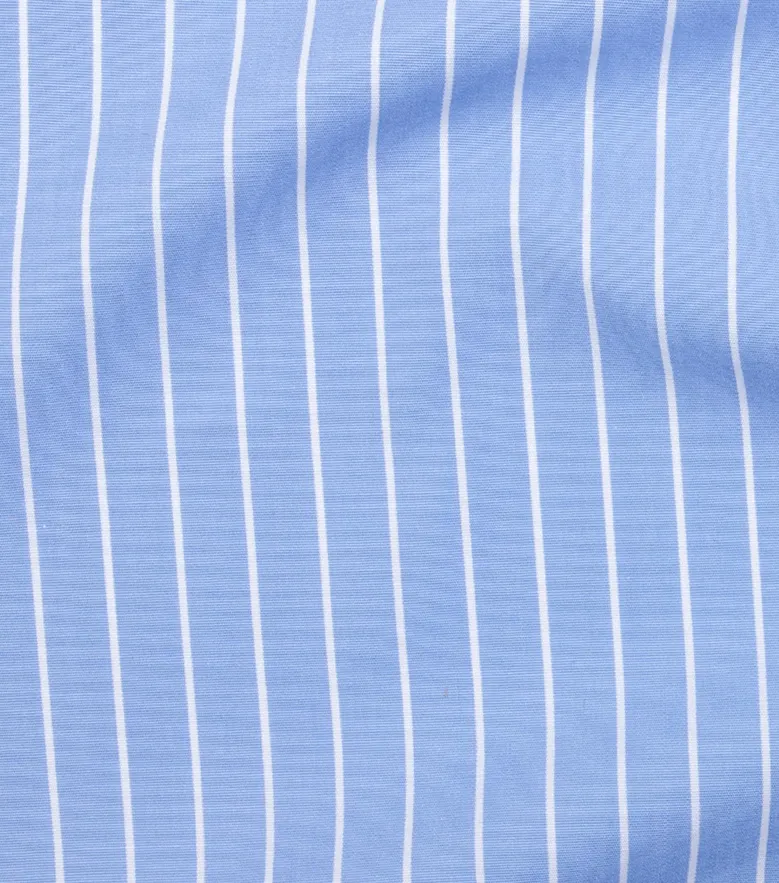 Chemise en popeline facile à repasser