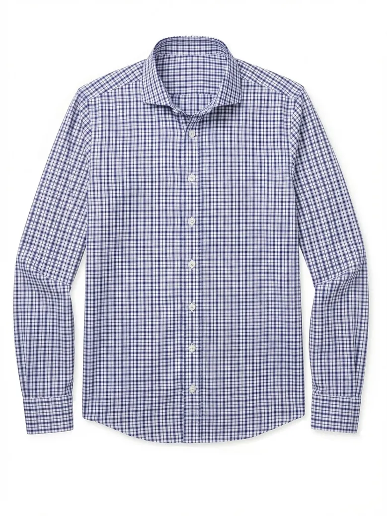 Chemise en twill facile à repasser