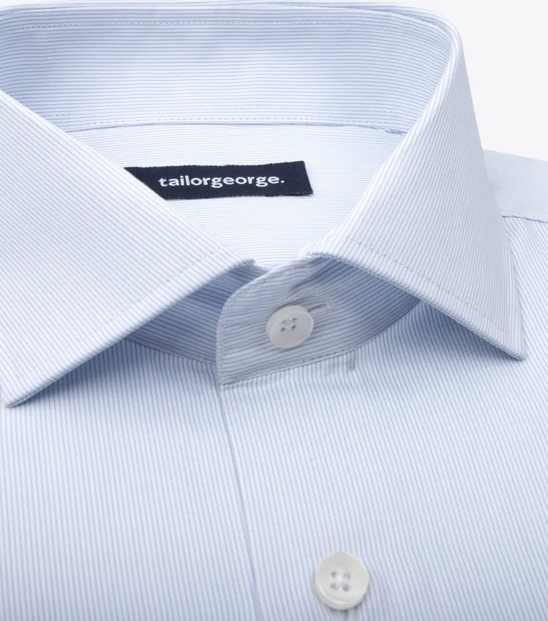 Chemise en popeline facile à repasser