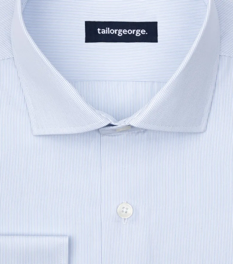 Chemise en popeline facile à repasser