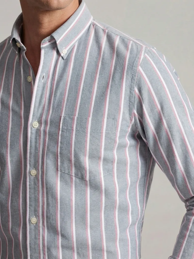 Chemise en Oxford américain épais