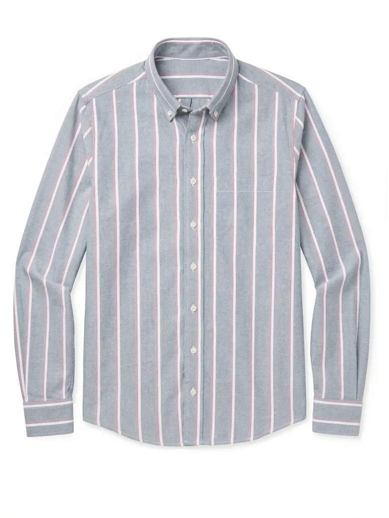 Chemise en Oxford américain épais