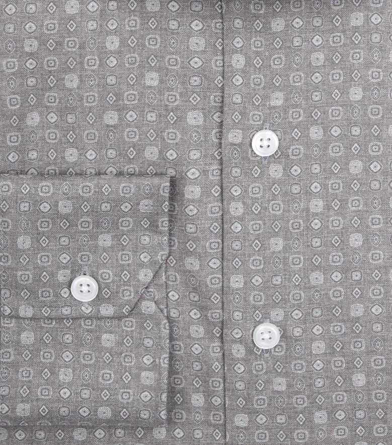 Chemise à motif en flanelle très légère