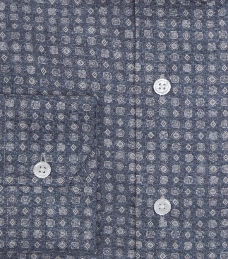 Chemise à motif en flanelle très légère