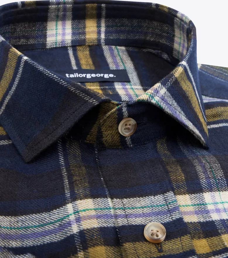 Chemise en lin épais