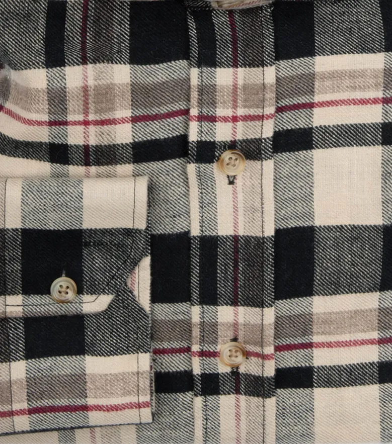 Chemise en lin épais