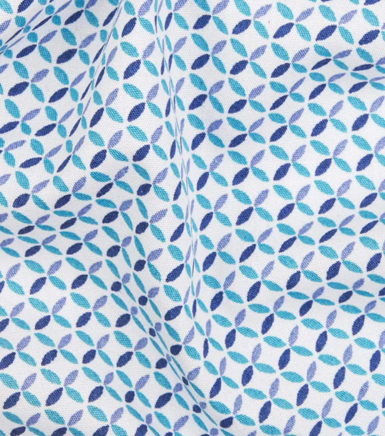 Chemise en popeline imprimée