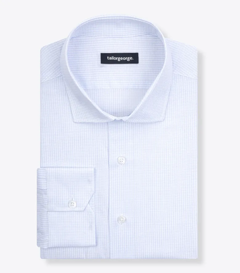 Chemise en popeline fine