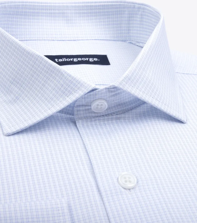 Chemise en popeline fine