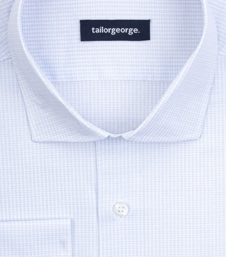 Chemise en popeline fine