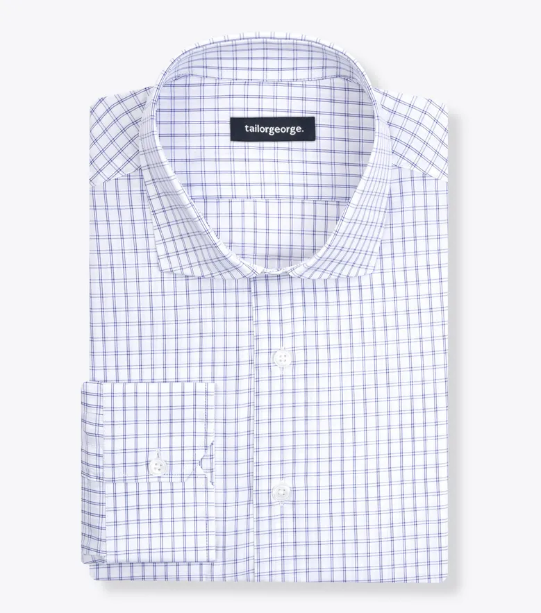Chemise en popeline fine
