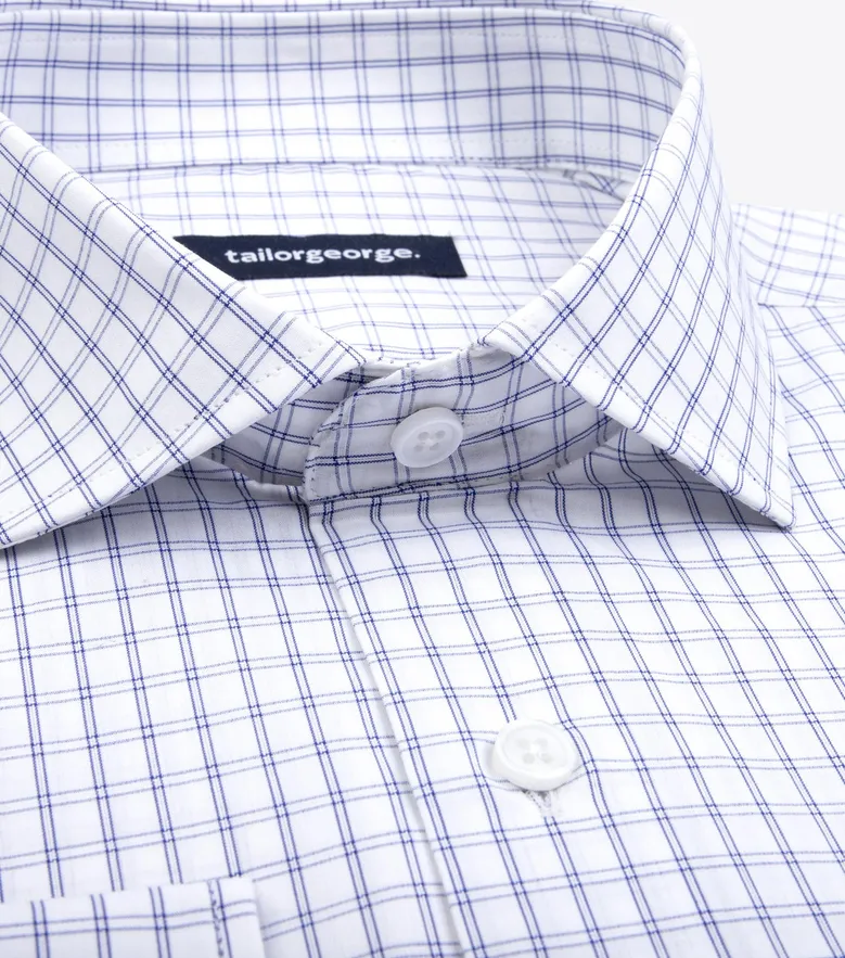 Chemise en popeline fine