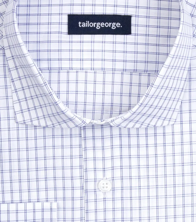 Chemise en popeline fine
