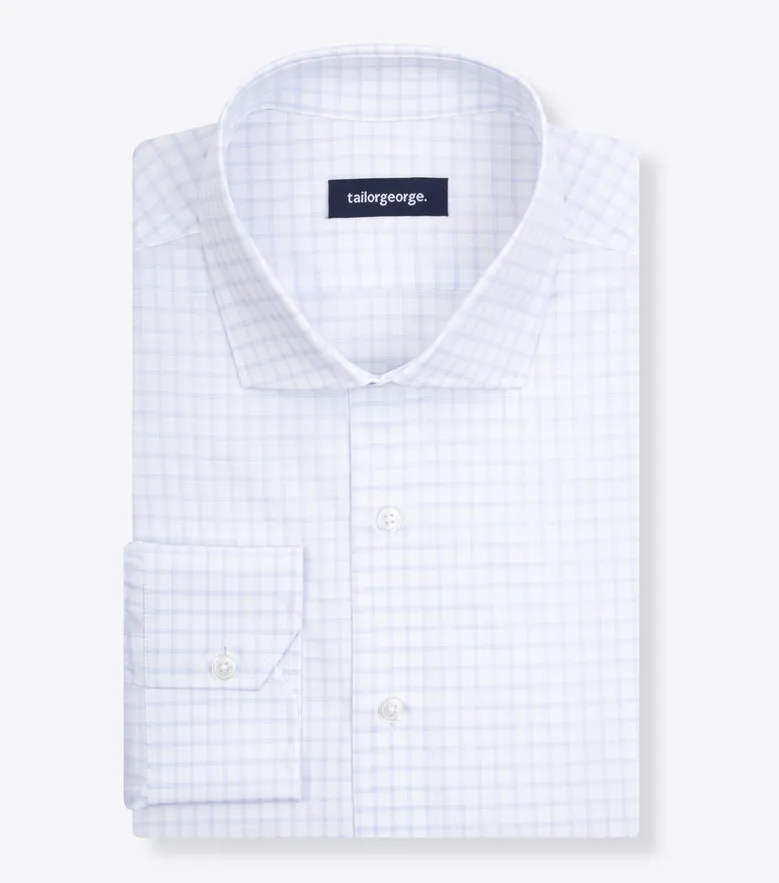 Chemise en popeline fine