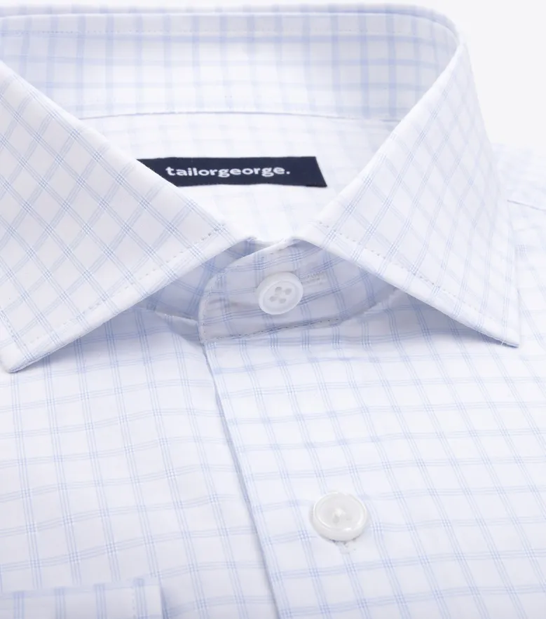 Chemise en popeline fine