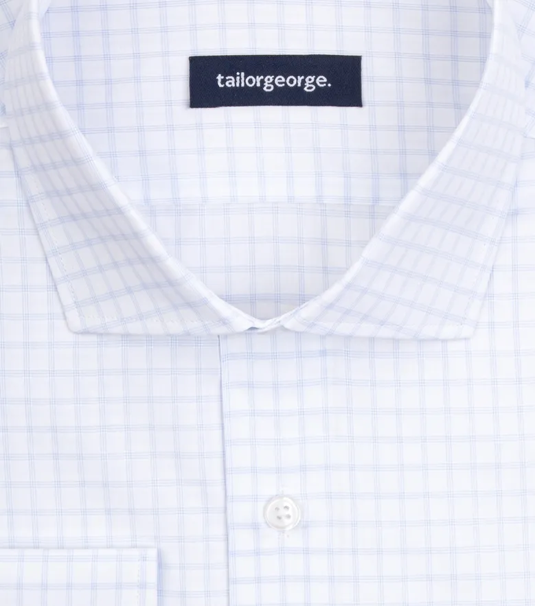 Chemise en popeline fine
