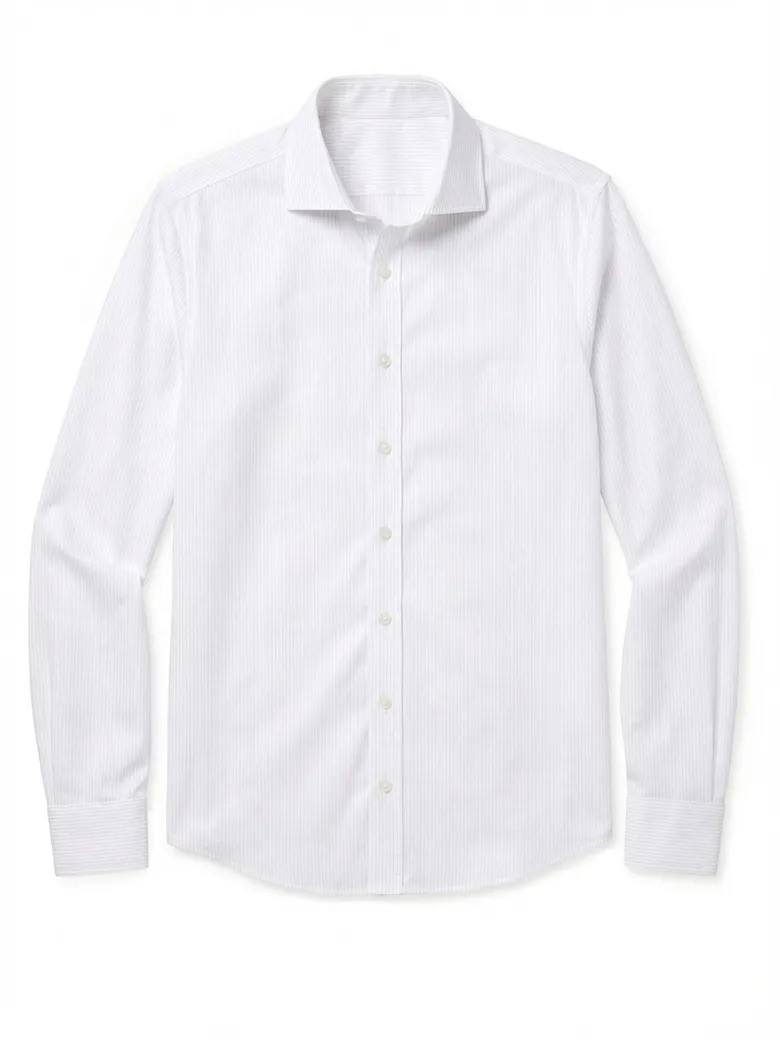 Chemise en popeline facile à repasser