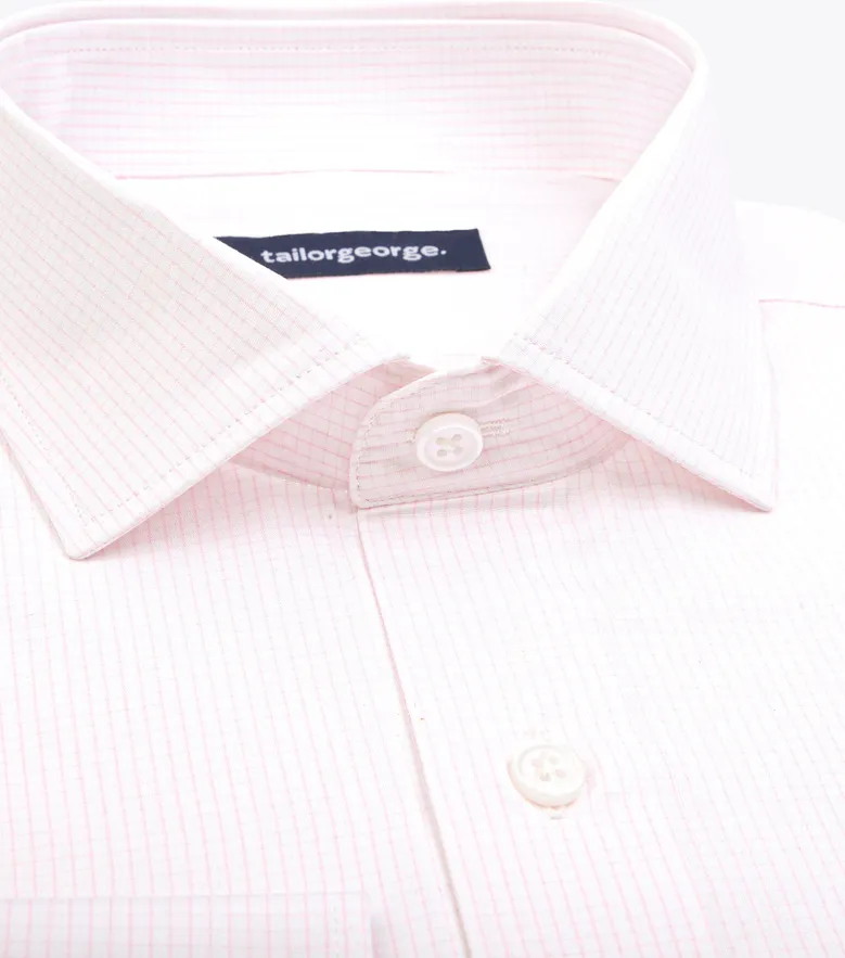 Chemise en popeline facile à repasser