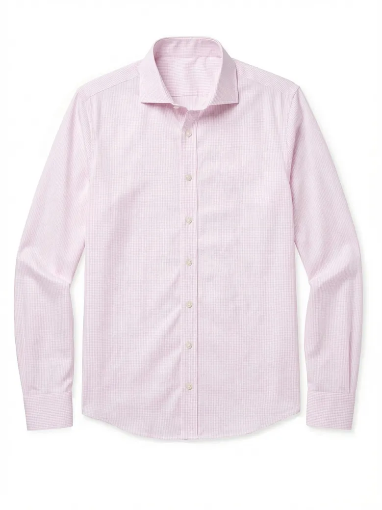 Chemise en popeline facile à repasser