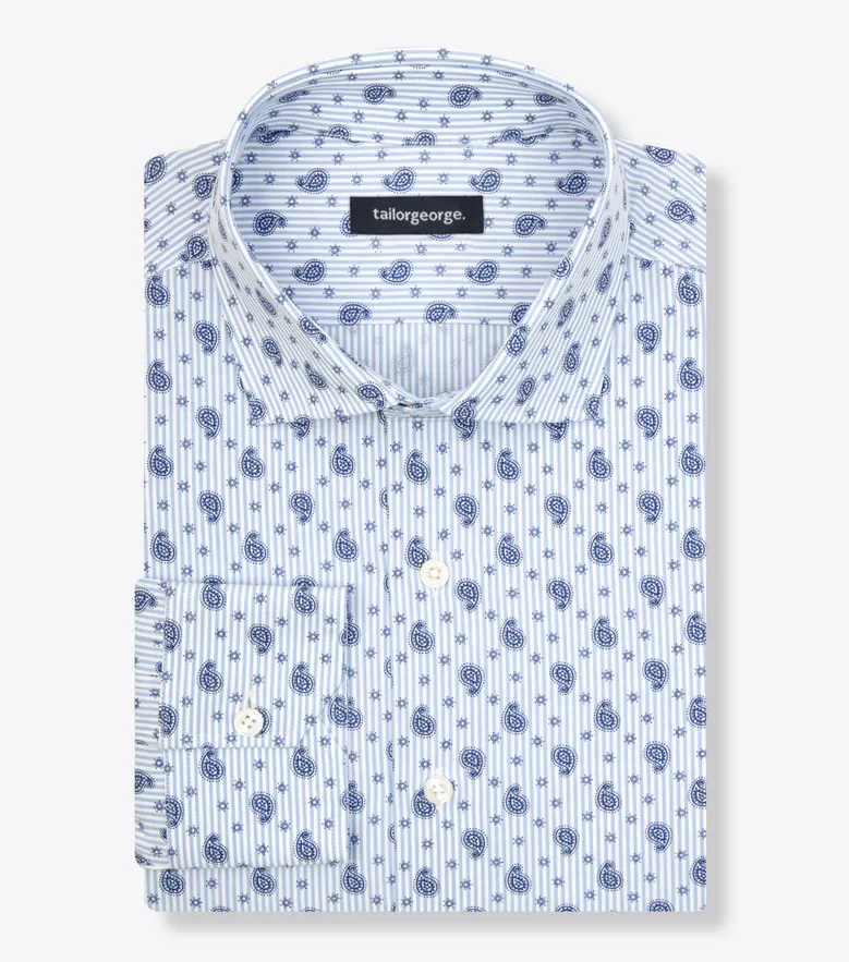 Chemise en popeline imprimée