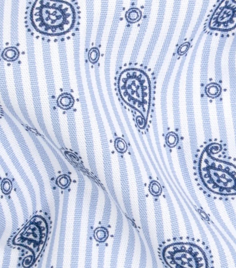 Chemise en popeline imprimée