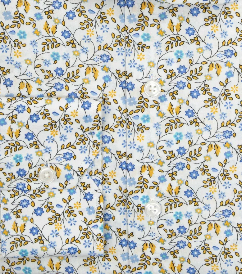 Chemise en popeline imprimée