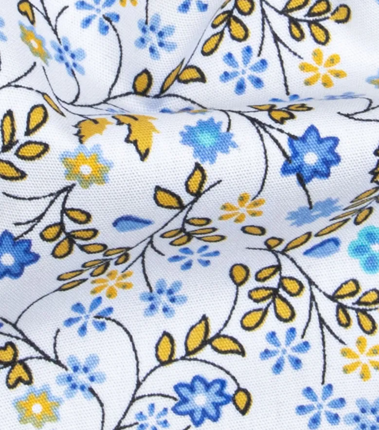 Chemise en popeline imprimée